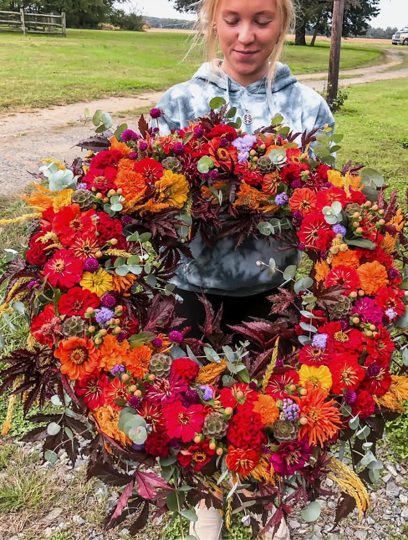 24 inch floral wreath