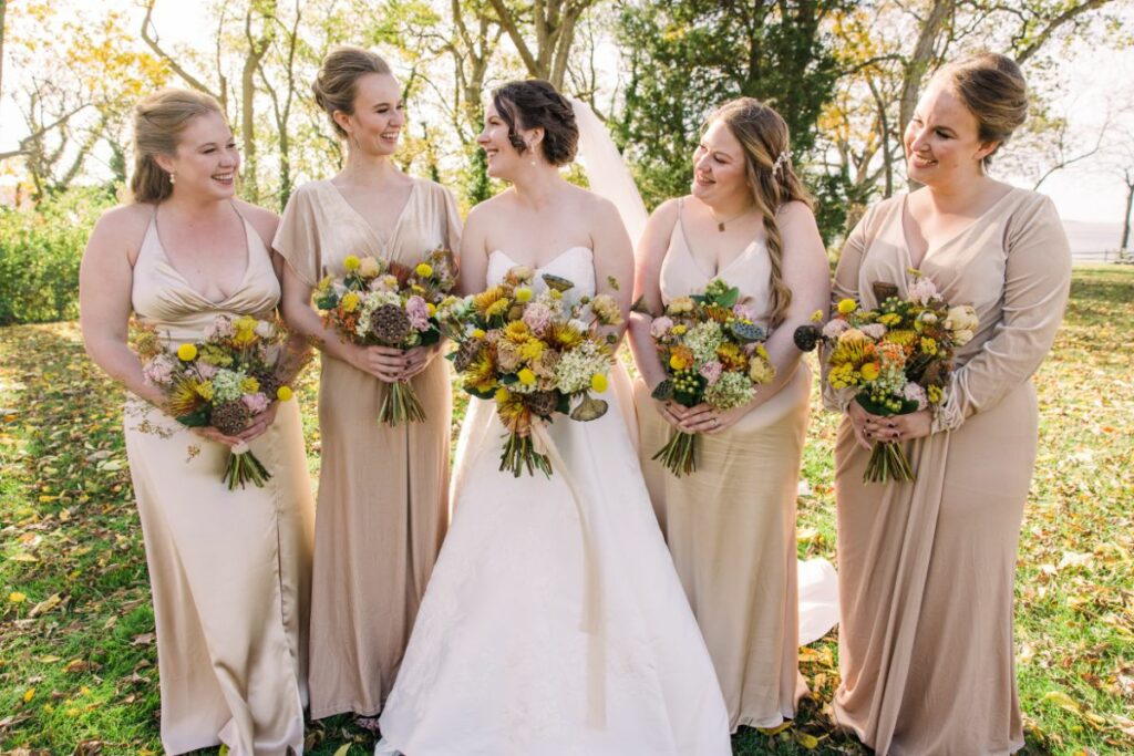 personal flowers with fresh and dried bouquets