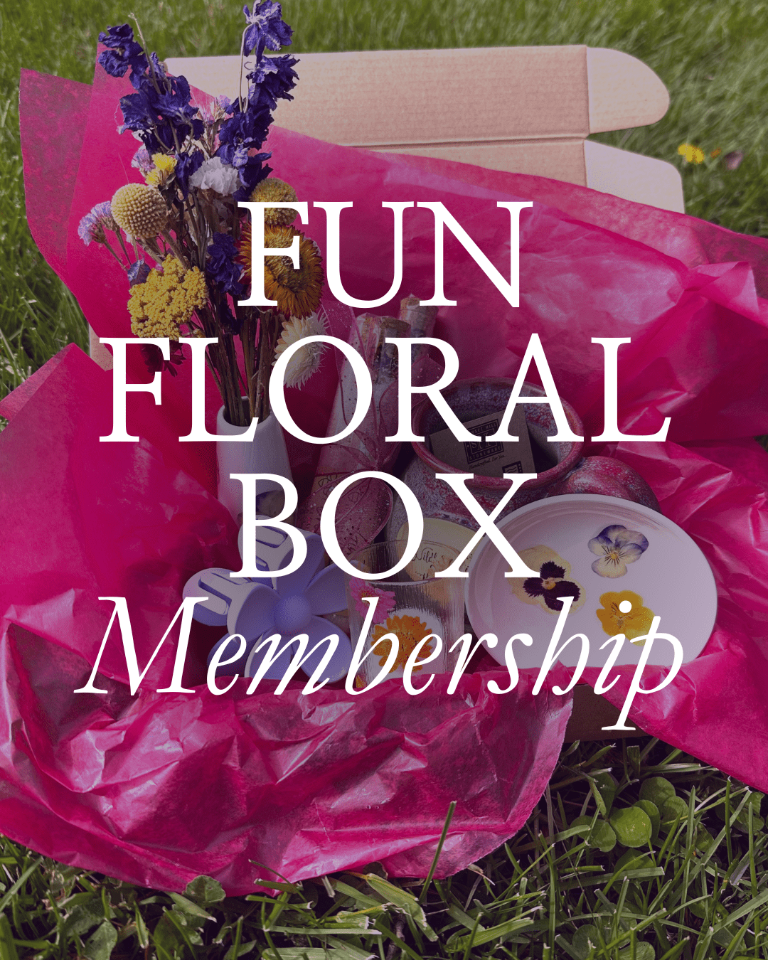 Fun Floral Box Membership Promo Image