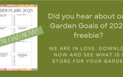 Garden Goals Freebie